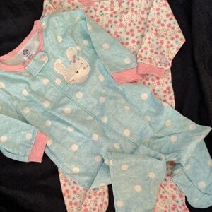 Gerber Pink and Blue Baby Onesie